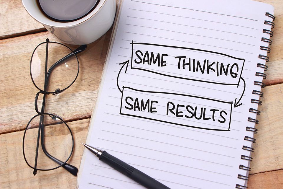 Same thinking same results notebook