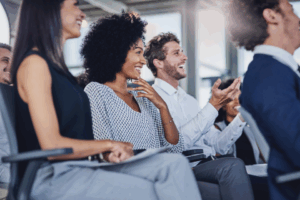 High performing leaders engaged in the workplace